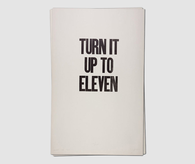 73 letterpress, turn it up to eleven